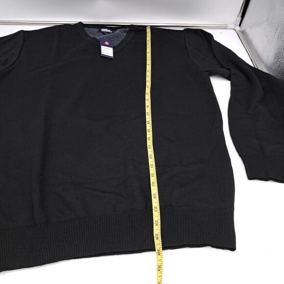 Billy London UK Black Soft Long Sleeve Ultra-soft Sweater V-Neck Size XL - Picture 3 of 9